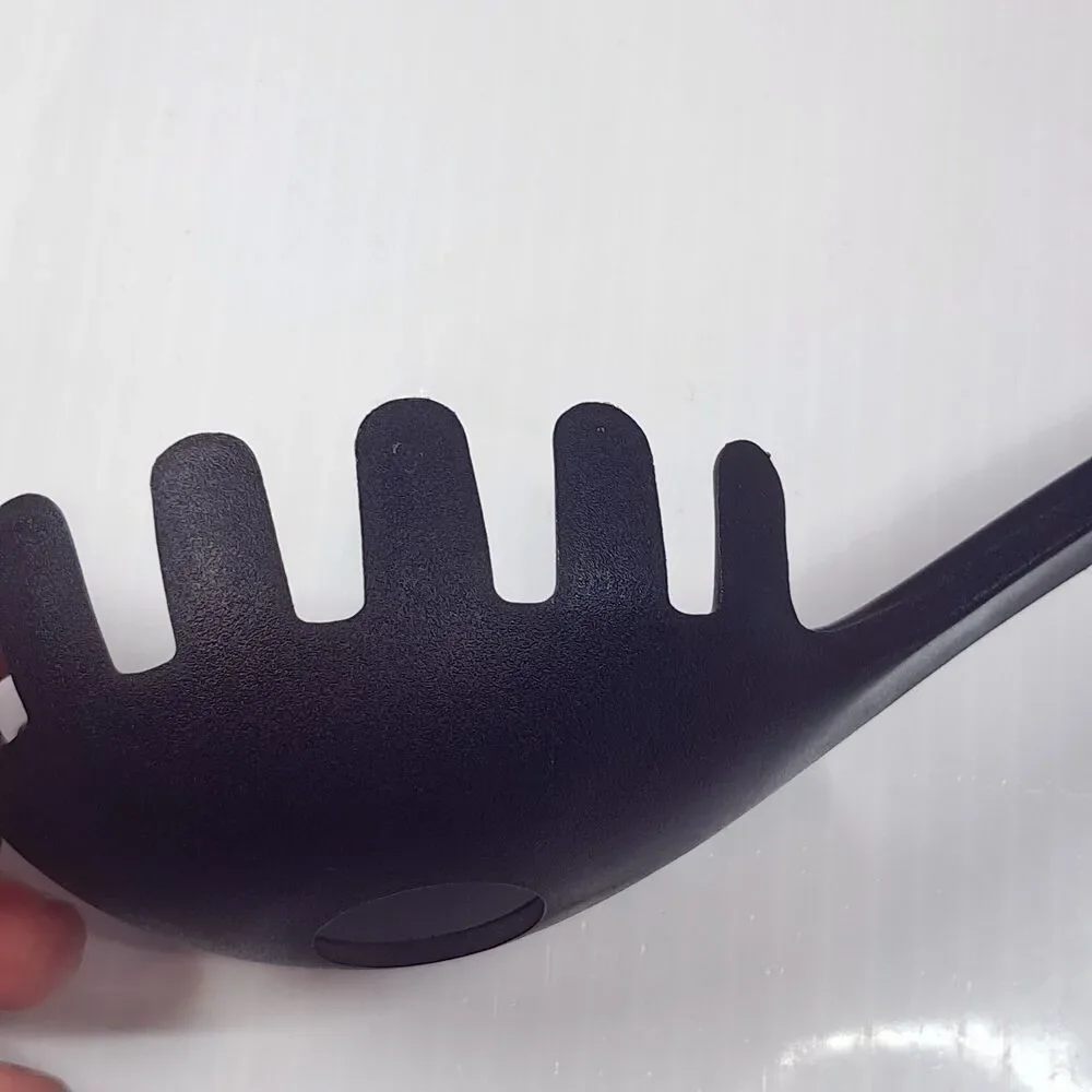 OXO Good Grips Spaghetti Pasta Fork soft Grabber black utensil Nylon Plastic